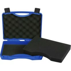 Basetech 1712607 Universelle Mallette à Outils Non équipée (L X L X H) 280 X 230 X 82 Mm - Bleu, Noir