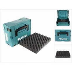 Makita MAKPAC 2 Coffret De Transport Avec Insert Universal Pour Perceuse, Cloueuse Et Mouleuse Sans Fil Makita -Malette de rangement Soldes 2022 11121234 5