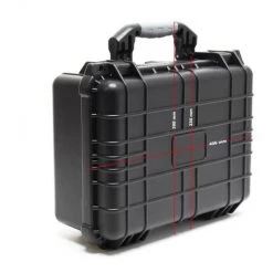 WILTEC Mallette De Transport Noire Valise De Protection Ajustable Étanche Mousse Taille L 40,6x33x17cm -Malette de rangement Soldes 2022 11121714 5