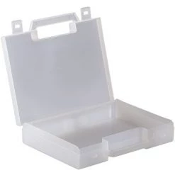 Malette De Transport RS PRO En Polypropylène, Dimensions Externes 222 X 160 X 39mm ( Prix Pour 1 ) -Malette de rangement Soldes 2022 11543318 3