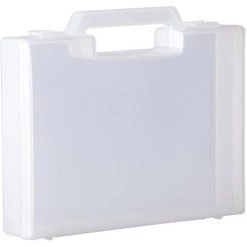 Malette De Transport RS PRO En Polypropylène, Dimensions Externes 222 X 160 X 39mm ( Prix Pour 1 ) -Malette de rangement Soldes 2022 11543318 4