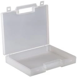 Malette De Transport RS PRO En Polypropylène, Dimensions Externes 260 X 197 X 45mm ( Prix Pour 1 ) -Malette de rangement Soldes 2022 11543841 3