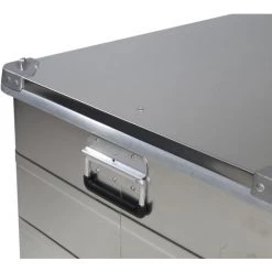 Malette De Transport RS PRO En Aluminium, Dimensions Externes 410 X 780 X 585mm , étanche ( Prix Pour 1 ) -Malette de rangement Soldes 2022 11566220 3