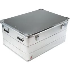 Malette De Transport RS PRO En Aluminium, Dimensions Externes 480 X 930 X 675mm , étanche ( Prix Pour 1 )