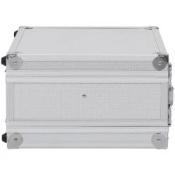 VidaXL Mallette Pour Arme à Feu Aluminium ABS Argenté - Argent -Malette de rangement Soldes 2022 13377748 4