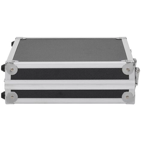 VidaXL Mallette Pour Arme à Feu Aluminium ABS Noir - Noir 4 VidaXL Mallette Pour Arme à Feu Aluminium ABS Noir - Noir – Image 4