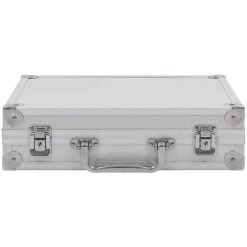 VidaXL Mallette Pour Arme à Feu Aluminium ABS Argenté - Argent 7 VidaXL Mallette Pour Arme à Feu Aluminium ABS Argenté - Argent -Malette de rangement Soldes 2022 13401258 3