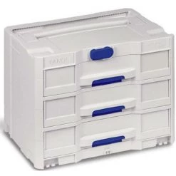 Boîte à Outils Vide Tanos Sortainer T-Loc SYS-Sort IV / 3 80101820 Plastique ABS (l X H X P) 396 X 315 X 296 Mm
