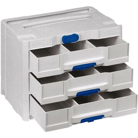 Boîte à Outils Vide Tanos Sortainer T-Loc SYS-Sort IV / 3 80101820 Plastique ABS (l X H X P) 396 X 315 X 296 Mm 2 Boîte à Outils Vide Tanos Sortainer T-Loc SYS-Sort IV / 3 80101820 Plastique ABS (l X H X P) 396 X 315 X 296 Mm – Image 2