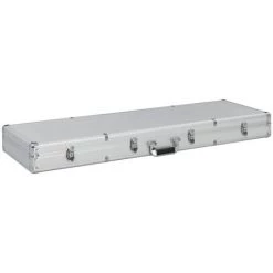 VidaXL Mallette Pour Arme à Feu Argenté 118 X 38 X 12 Cm Aluminium - Argent