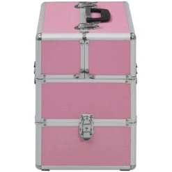 Mallette à Maquillage 37x24x35 Cm Rose Aluminium VidaXL 7 Mallette à Maquillage 37x24x35 Cm Rose Aluminium VidaXL -Malette de rangement Soldes 2022 14080085 3