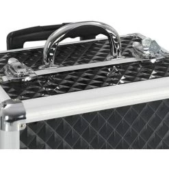 VidaXL Chariot à Maquillage 35x29x45 Cm Noir Aluminium - Noir 9 VidaXL Chariot à Maquillage 35x29x45 Cm Noir Aluminium - Noir -Malette de rangement Soldes 2022 14226371 5