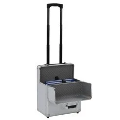 VidaXL Valise De Pilote 39 X 47 X 25 Cm Argenté Aluminium - Argent -Malette de rangement Soldes 2022 14296546 3