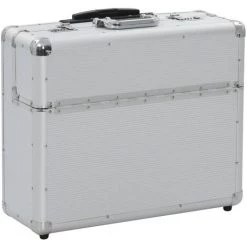 VidaXL Valise De Pilote 54 X 44 X 21 Cm Argenté Aluminium - Argent 7 VidaXL Valise De Pilote 54 X 44 X 21 Cm Argenté Aluminium - Argent -Malette de rangement Soldes 2022 14296548 3