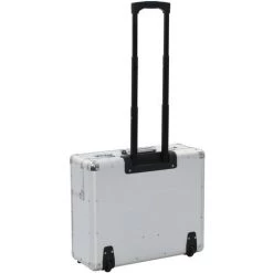 VidaXL Valise De Pilote 54 X 44 X 21 Cm Argenté Aluminium - Argent 8 VidaXL Valise De Pilote 54 X 44 X 21 Cm Argenté Aluminium - Argent -Malette de rangement Soldes 2022 14296548 4