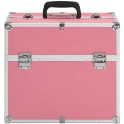 VidaXL Mallette à Maquillage 37x24x35 Cm Rose Aluminium - Rose 7 VidaXL Mallette à Maquillage 37x24x35 Cm Rose Aluminium - Rose -Malette de rangement Soldes 2022 14324952 3