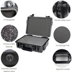 ASUPERMALL Boite De Securite, Plastique Abs, Coffre A Outils, Xl -Malette de rangement Soldes 2022 14670105 3