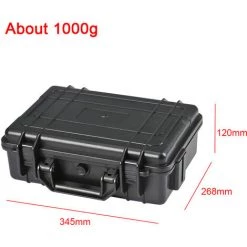 ASUPERMALL Boite De Securite, Plastique Abs, Coffre A Outils, Xl -Malette de rangement Soldes 2022 14670105 5