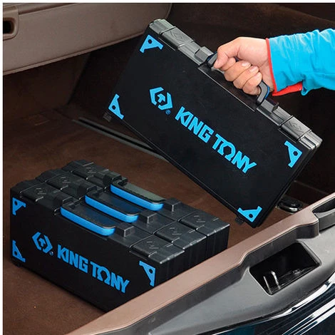 Coffret King Tony Noir Vide 389 X 230 X 66 Mm 2 Coffret King Tony Noir Vide 389 X 230 X 66 Mm – Image 2