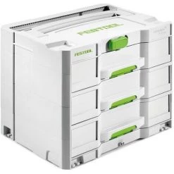 Systainer FESTOOL Sys 4TL-Sort - 3 Tiroirs - 200119
