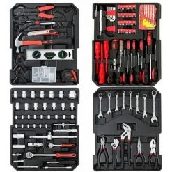 Monzana Valise à Outils Roulante 899 Pièces En Aluminium Poignée Télescopique Boîte à Outils Accessoires 8 Monzana Valise à Outils Roulante 899 Pièces En Aluminium Poignée Télescopique Boîte à Outils Accessoires -Malette de rangement Soldes 2022 18473530 4