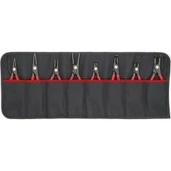 Knipex 00 19 58 V02 Jeu De Pinces Pour Circlips Adapté Pour (pinces Pour Circlips) Circlips Intérieurs Et Extérieurs 12