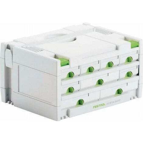 Sortainer FESTOOL SYS3-SORT/9 - 9 Tiroirs - 491985 1 Sortainer FESTOOL SYS3-SORT/9 - 9 Tiroirs - 491985