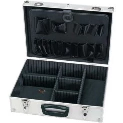 Boîte à Outils En Aluminium 33x46x15 Cm Noir Draper Tools - Bleu -Malette de rangement Soldes 2022 22452941 3