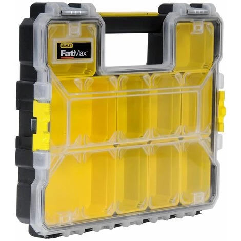 Organiseur - Etanche - 10 Compartiments Amovibles - 5,5 Kg Max - FATMAX - STANLEY, 1-97-517 1 Organiseur - Etanche - 10 Compartiments Amovibles - 5,5 Kg Max - FATMAX - STANLEY, 1-97-517