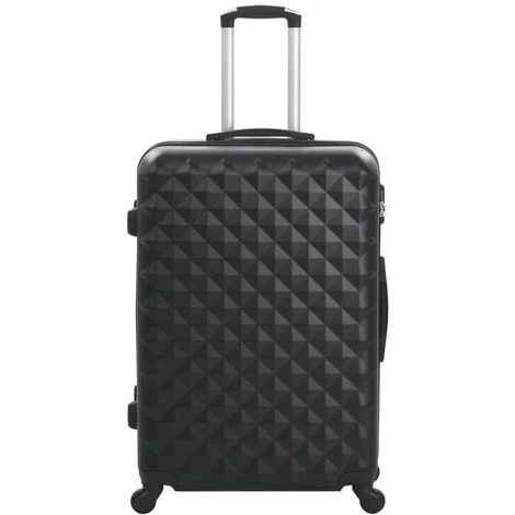 YOUTHUP Valise Rigide 3 Pcs Noir ABS - Noir 3 YOUTHUP Valise Rigide 3 Pcs Noir ABS - Noir – Image 3