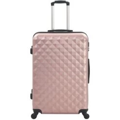 YOUTHUP Valise Rigide 3 Pcs Doré Rose ABS - Or -Malette de rangement Soldes 2022 24556285 3