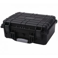 ASUPERMALL Boite De Protection Pour Equipement 40,6 X 33 X 17,4 Cm Noir