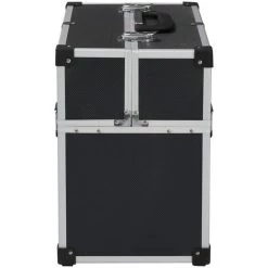 ASUPERMALL Boite A Outils 43,5 X 22,5 X 34 Cm Noir Aluminium -Malette de rangement Soldes 2022 25830318 5
