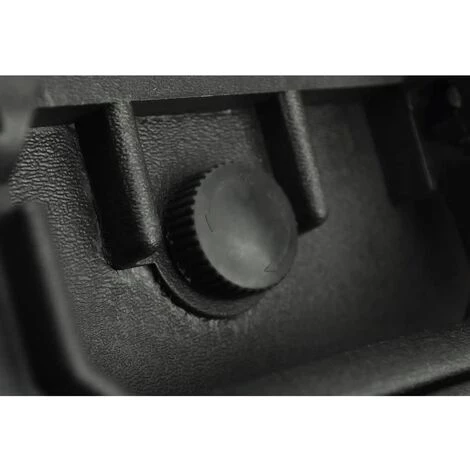 TRUE DEAL Mallette De Transport Robuste Noir Avec Mousse 35 Litres 4 TRUE DEAL Mallette De Transport Robuste Noir Avec Mousse 35 Litres – Image 4