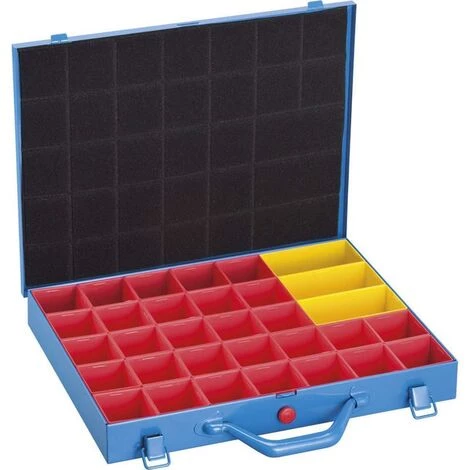 BOITE MALLETTE CAISSE ORGANISEUR ASSORTIMENT QUINCAILLERIE OUTILS FERVI 0423/2 1 BOITE MALLETTE CAISSE ORGANISEUR ASSORTIMENT QUINCAILLERIE OUTILS FERVI 0423/2