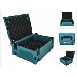 Makita MAKPAC 2 Coffret De Transport + Mousse De Protection + Insert Universel En Mousse ( P-02375 ) -Malette de rangement Soldes 2022 29982757 5