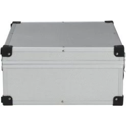 TRUE DEAL Valise à Outils 46 X 33 X 16 Cm Argenté Aluminium -Malette de rangement Soldes 2022 30021801 5