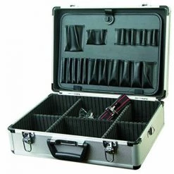 TECH HIT Tec Hit 326605 Malette Alu Avec Compartiment De Rangement Pour Outillage 45,5 X 33 X 15,2 Cm