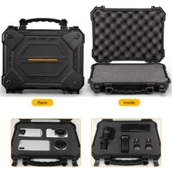 ASUPERMALL A Usages Multiples Outils A Main Case Etanche A L'Eau Resistant Aux Chocs Anti-Poussiere Boite A Outils Boite De Securite 16Inch -Malette de rangement Soldes 2022 32748153 3