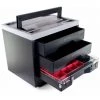 DINOTECH Makbox Coffret à Tiroirs Rack 400x300x340mm + 2x Tiroirs + 1x Boite D'assortiment