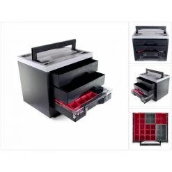 DINOTECH Makbox Coffret à Tiroirs Rack 400x300x340mm + 2x Tiroirs + 1x Boite D'assortiment 9 DINOTECH Makbox Coffret à Tiroirs Rack 400x300x340mm + 2x Tiroirs + 1x Boite D'assortiment -Malette de rangement Soldes 2022 33218395 5