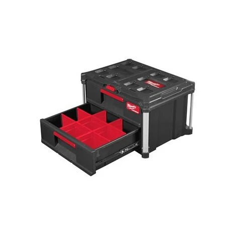 .MILWAUKEE. PACK OUT COFFRET 2 TIROIRS - 4932472129-- 4 .MILWAUKEE. PACK OUT COFFRET 2 TIROIRS - 4932472129-- – Image 4