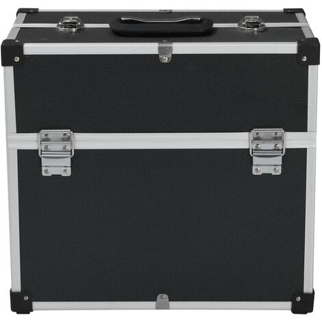TRUE DEAL Boîte à Outils 43,5 X 22,5 X 34 Cm Noir Aluminium 4 TRUE DEAL Boîte à Outils 43,5 X 22,5 X 34 Cm Noir Aluminium – Image 4
