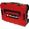 Einhell Coffret De Rangement E-Case S-F (System Box, Pour Le Rangement Universel Des Outils, 44x32x13 Cm, Charge Max. 25 Kg, Revêtement Intérieur En Mousse, étanche Aux éclaboussures, Empilable)