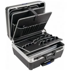 FP Valise Rigide Largeur Int.485xP230xH375 Mm Matériau HDPE 42 L Cadre En Aluminium PROMAT