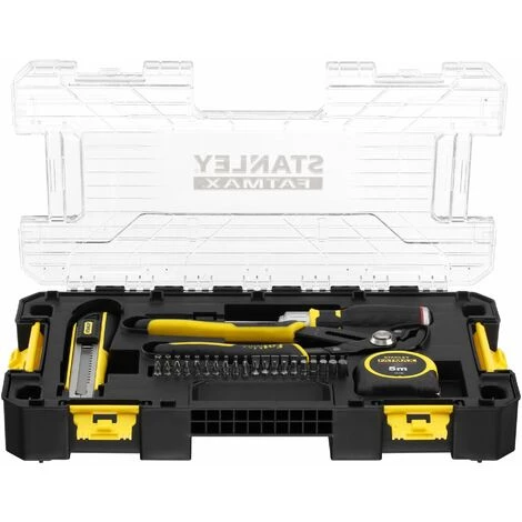 STANLEY Coffret Mixte Stakbox L FatMax - Jeu De 44 Pièces 2 STANLEY Coffret Mixte Stakbox L FatMax - Jeu De 44 Pièces – Image 2