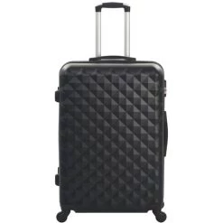 ASUPERMALL Valise Rigide 3 Pcs Noir ABS 7 ASUPERMALL Valise Rigide 3 Pcs Noir ABS -Malette de rangement Soldes 2022 39926875 3
