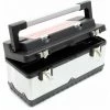 HELLOSHOP26 Boite Caisse à Outils 50,5 Cm Porte-outils Mallette Acier Affiné Avec Poignée - Or