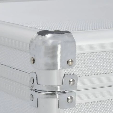 ASUPERMALL Mallette Pour Arme A Feu Argente 118 X 38 X 12 Cm Aluminium 3 ASUPERMALL Mallette Pour Arme A Feu Argente 118 X 38 X 12 Cm Aluminium – Image 3