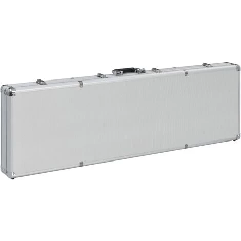 ASUPERMALL Mallette Pour Arme A Feu Argente 118 X 38 X 12 Cm Aluminium 5 ASUPERMALL Mallette Pour Arme A Feu Argente 118 X 38 X 12 Cm Aluminium – Image 5